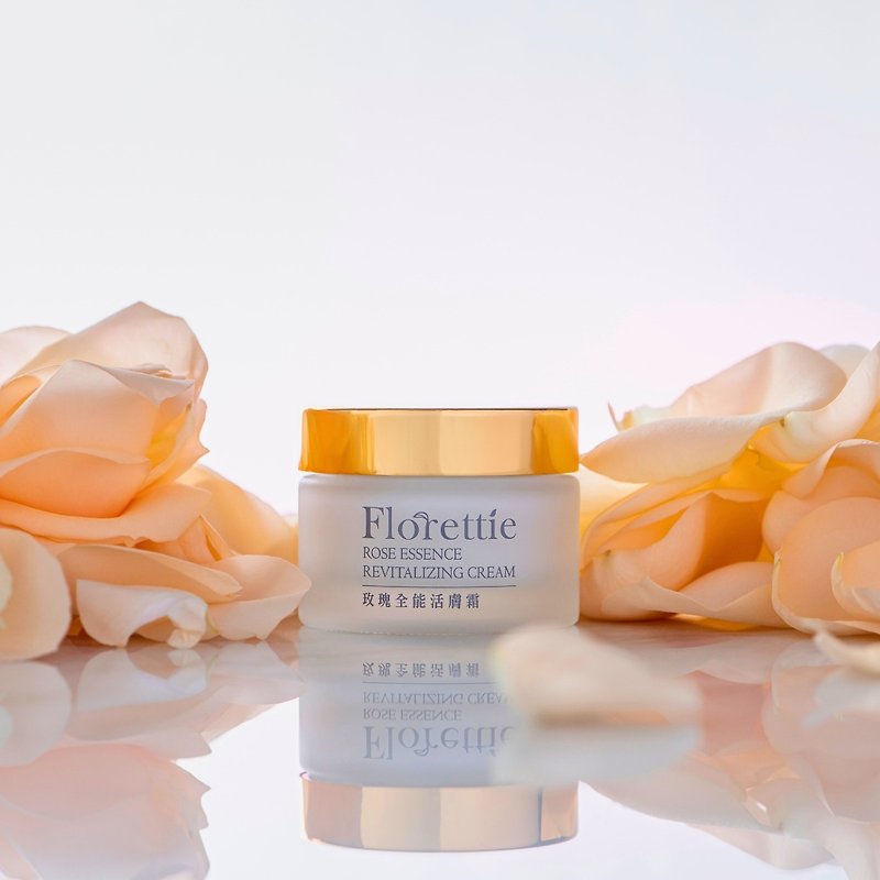Rose All-Purpose Revitalizing Cream - Leading the skin into a journey of rebirth - Day Creams & Night Creams - Other Materials 
