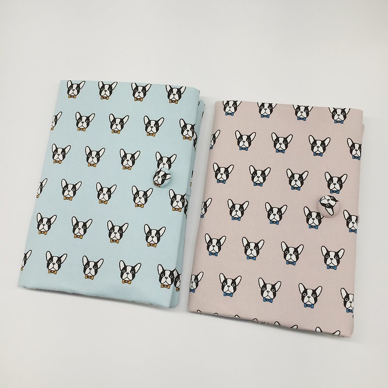 The With the puppies together - Book Covers - Cotton & Hemp Pink