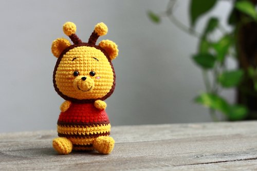 MINIMstudio 蜜糖小熊 | 針織小物 | 動物布偶收藏 | 療愈娃娃