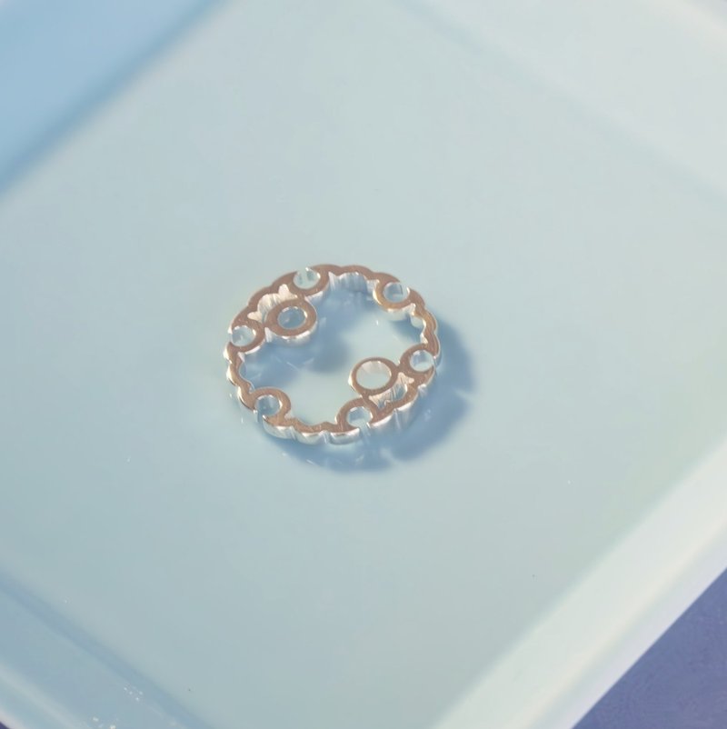 純銀製 雪花/ 雪輪  香立 【松榮堂 香立系列】日本製 - 香氛/精油/擴香 - 純銀 