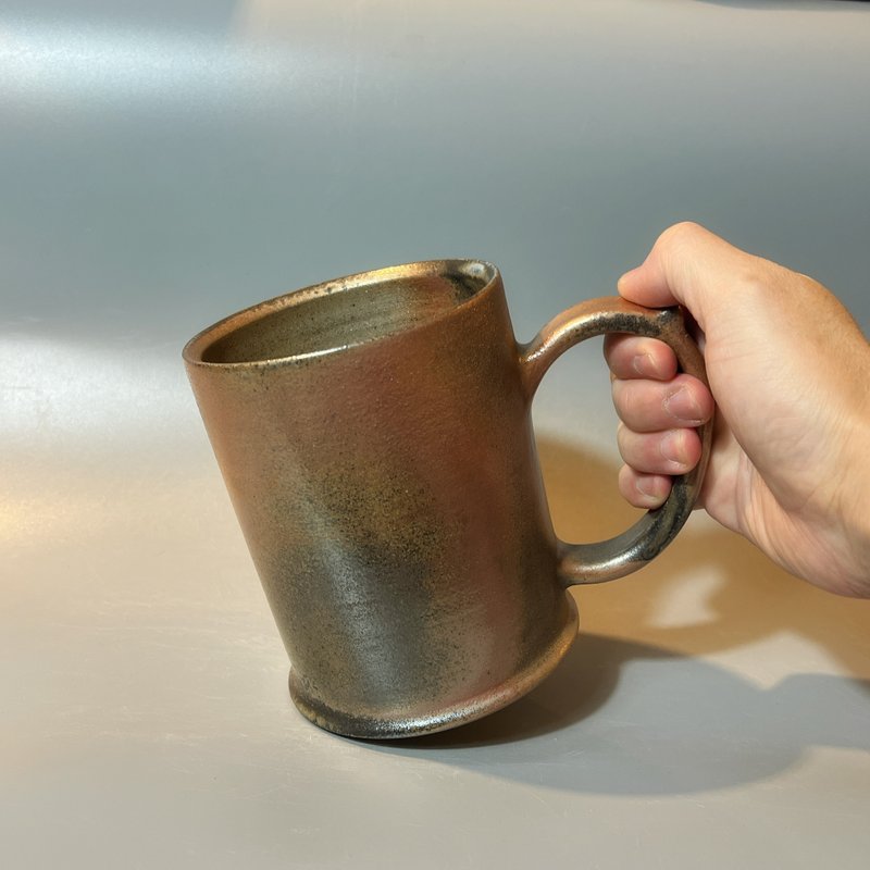 柴燒600cc超大馬克杯 / 啤酒杯 / 小平凡手作 - 茶壺/茶杯/茶具 - 陶 