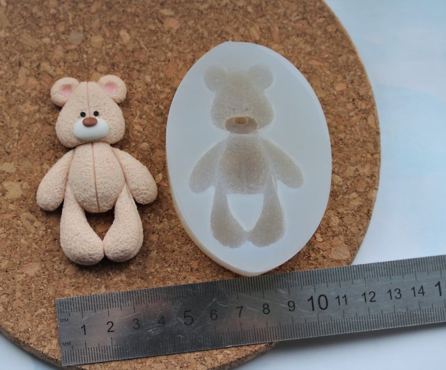 Teddy Bear Silicone Mold – Crafty Cake Shop