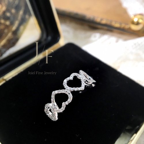Joiel Fine Jewelry Designs 18K金鑽石戒指 心形設計