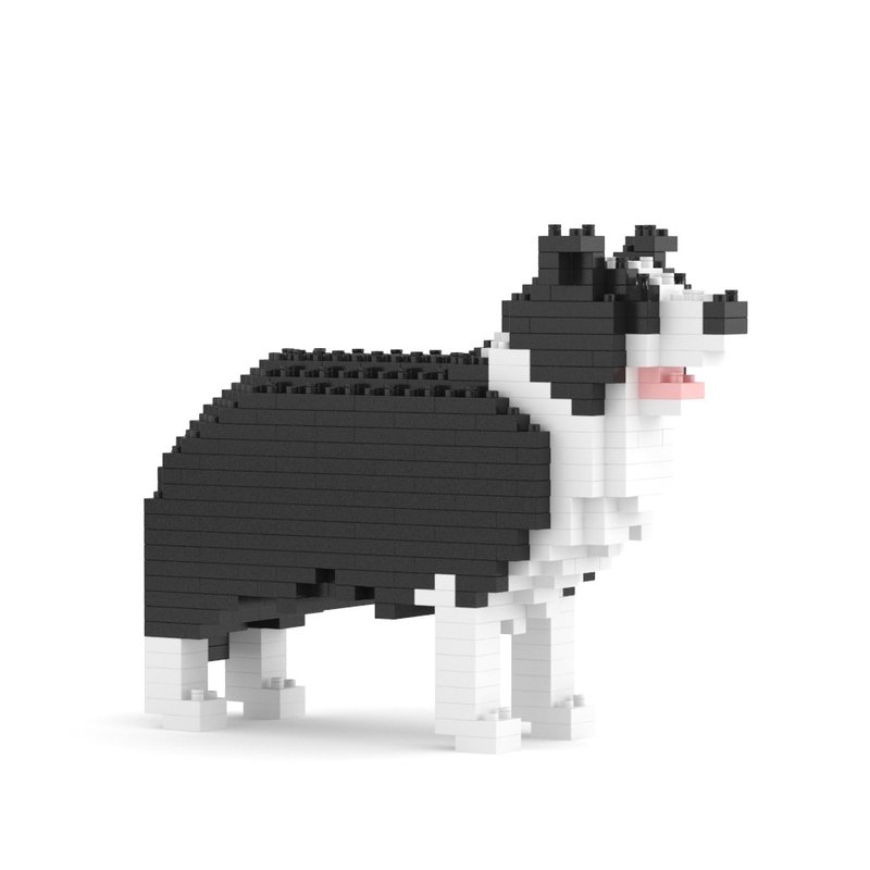 [New product launch] Pre-order. Mini Border Collie 01S patented screw building blocks - Other - Plastic 