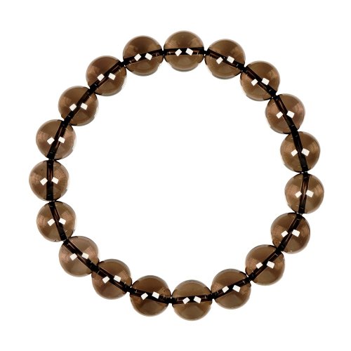 正佳珠寶 Gemsrich Jewelry 【正佳珠寶】茶水晶 頂級超透體煙茶晶 10mm 茶晶手珠