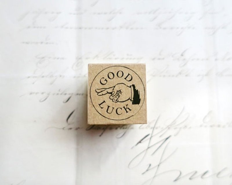 GOOD LUCK Classique seal - Stamps & Stamp Pads - Wood Black