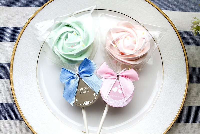 Wedding Small Items-Rose Marlin Sugar (free name printing for 100 copies) | Birthday Sharing for Welcome Gift on the Table - เค้กและของหวาน - อาหารสด สึชมพู