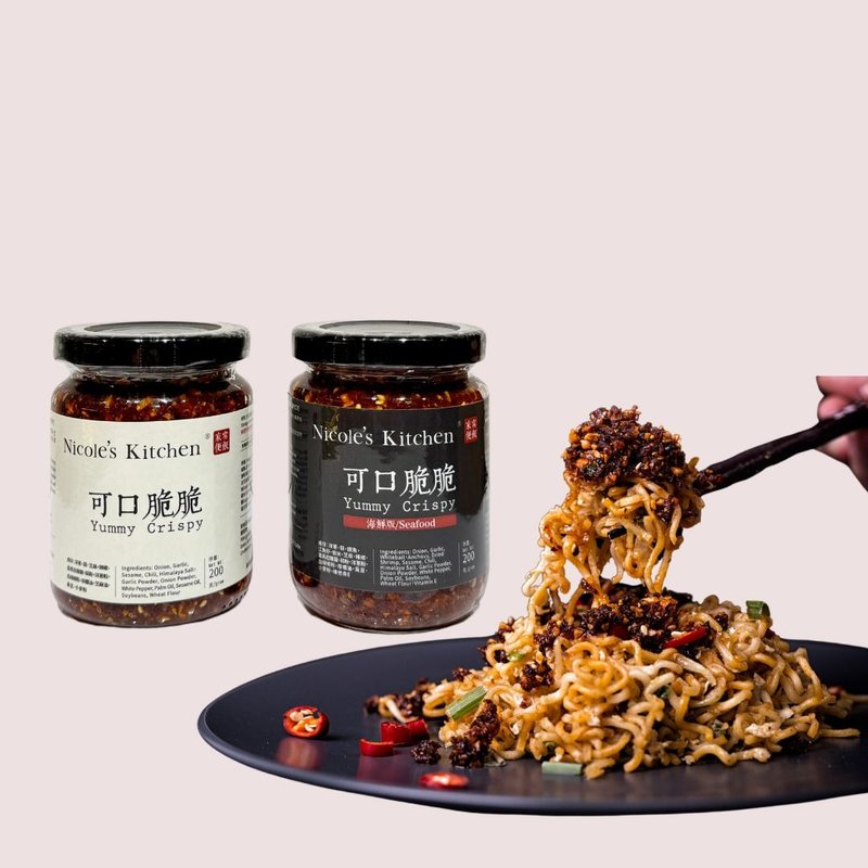 可口脆脆-組合 - 醬料/調味料 - 玻璃 