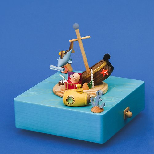 Wooderful life 【海底尋寶】海洋系列 繞圈音樂盒 | Wooderful life