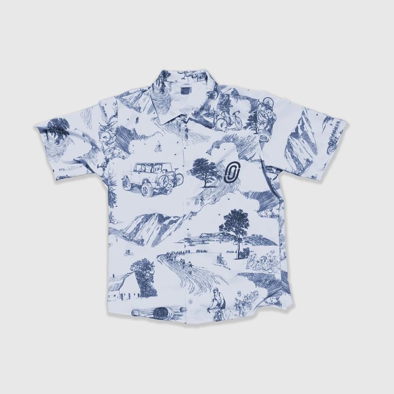【Ostroy】Graveleur Resort Shirt_休閒襯衫 - 腳踏車/滑板/周邊 - 聚酯纖維 多色