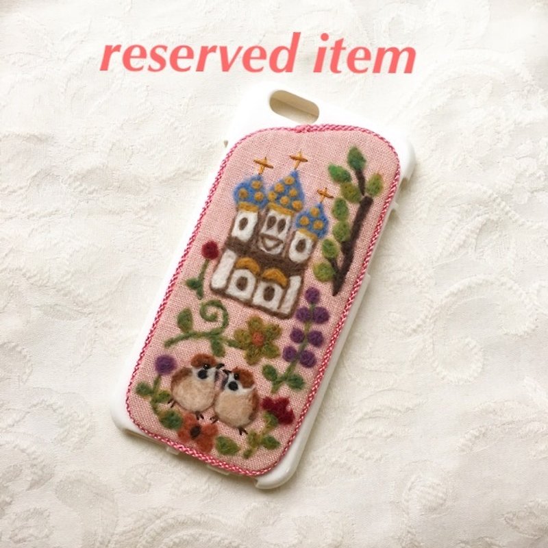 reserved item - เคส/ซองมือถือ - กระดาษ สึชมพู