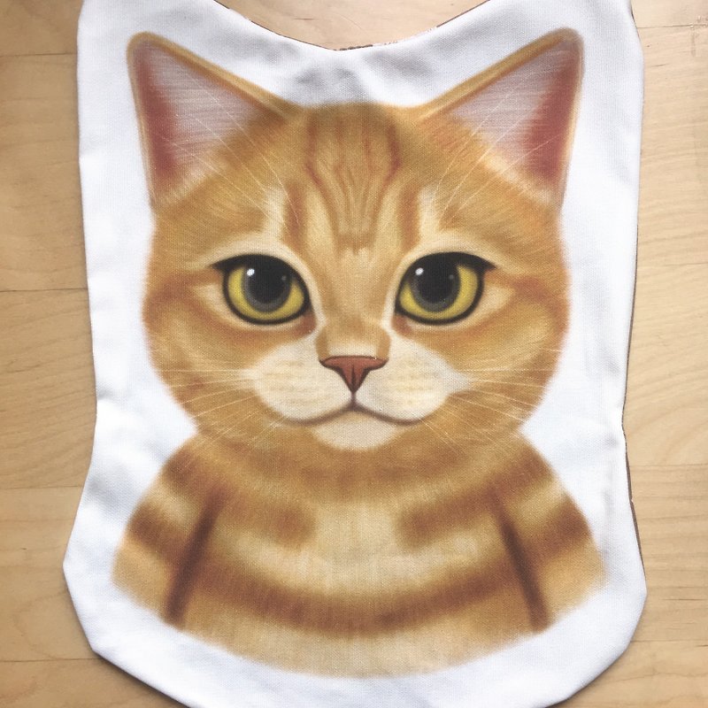Lion Cat Pillow Bag - หมอน - ผ้าฝ้าย/ผ้าลินิน สีส้ม