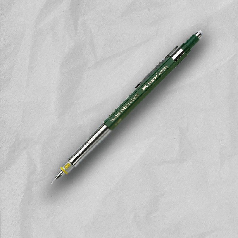 Faber-Castell 高級0.3mm製圖自動鉛筆(原廠正貨) - 鉛筆/自動鉛筆 - 其他材質 綠色