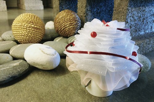 Crystal Rose Ribbon 緞帶專賣 LiTex LED聖誕樹DIY材料包/噴蔥色系