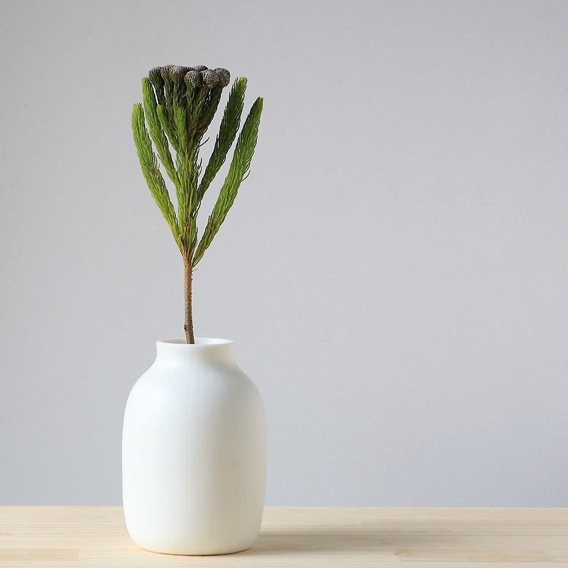 白い磁器の花器 白磁 - 40 - 花瓶・植木鉢 - 磁器 ホワイト