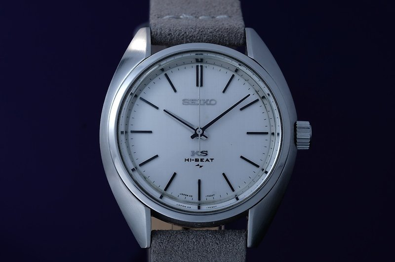 King Seiko 45-7010 Seiko King Old Watch 1970s ks Seiko King Omega - นาฬิกาผู้ชาย - สแตนเลส สีเงิน
