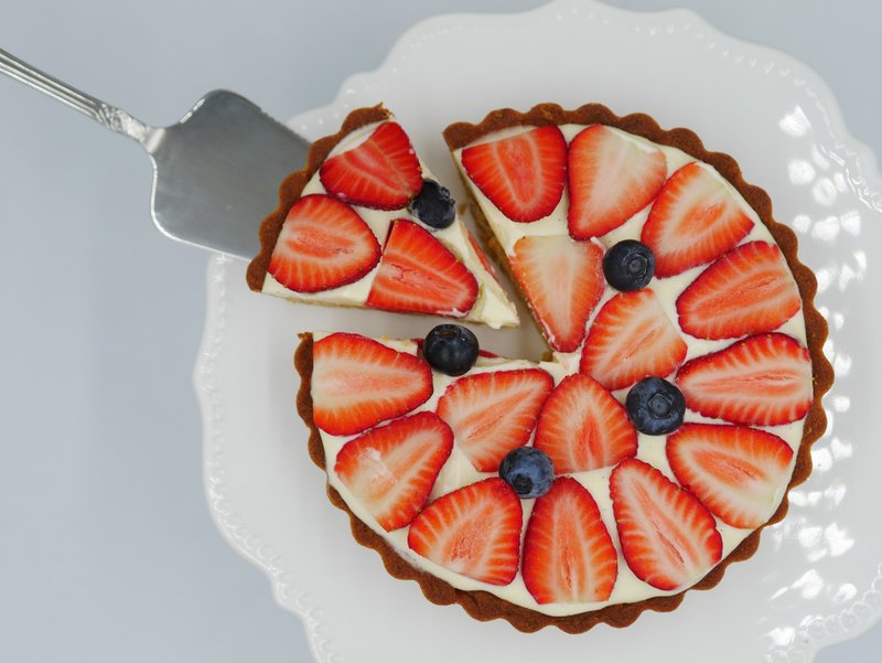 6吋草莓生乳塔 - 蛋糕/甜點 - 其他材質 