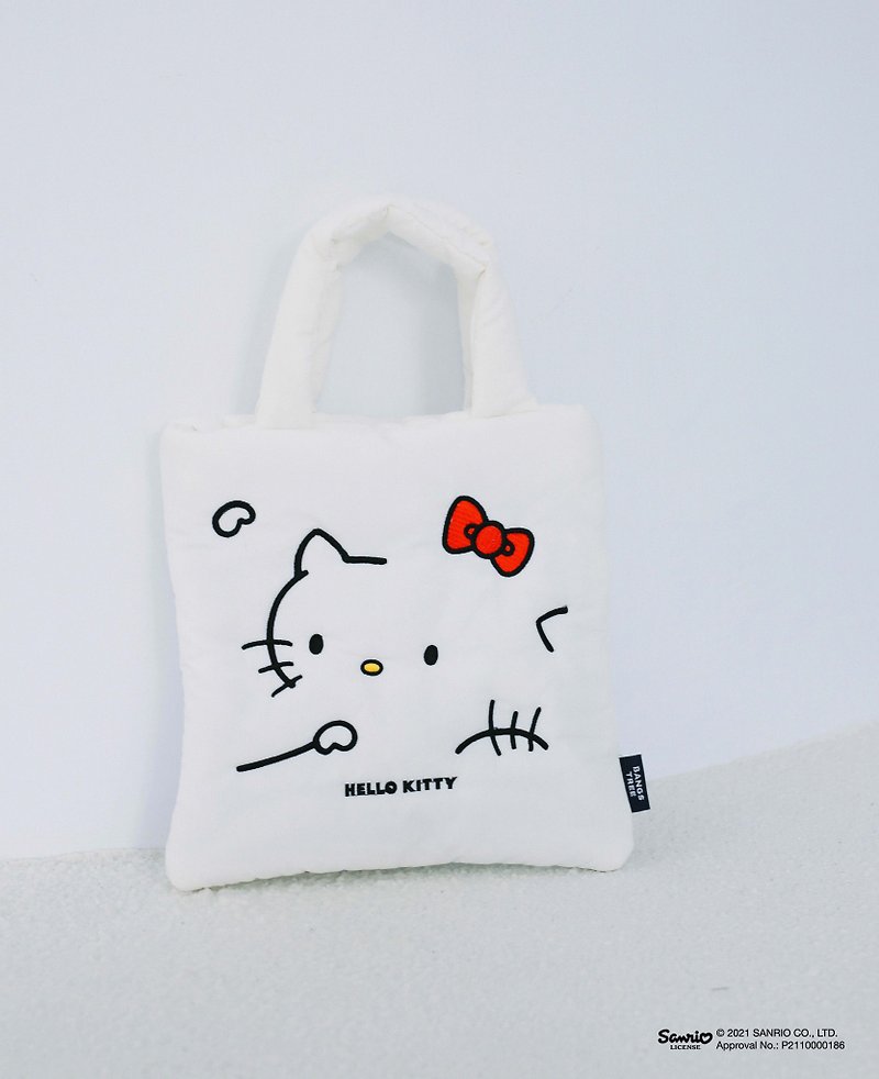 [Pinkoi x Hello Kitty] ハローキティ 中綿入り手提げバッグ