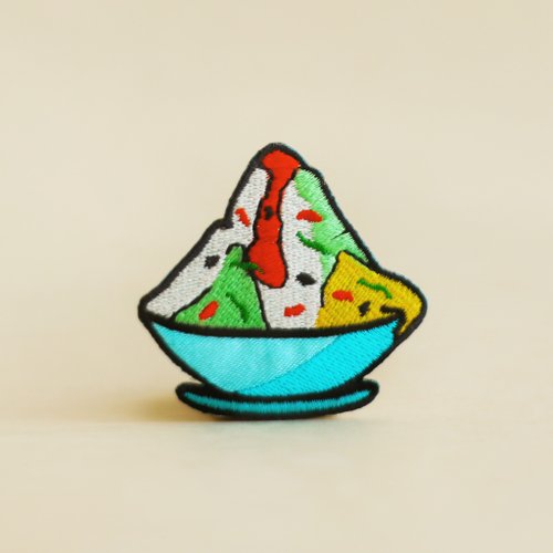 仨人設計 Ice Kacang Iron-on Patch