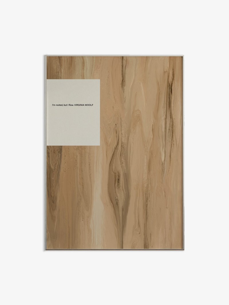 rooted poster - 海報/掛畫/掛布 - 紙 咖啡色