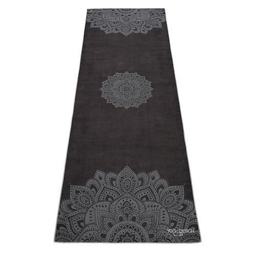 YOGA DESIGN LAB 台灣代理 【Yoga Design Lab】Yoga Mat Towel 瑜珈舖巾 - Mandala Black