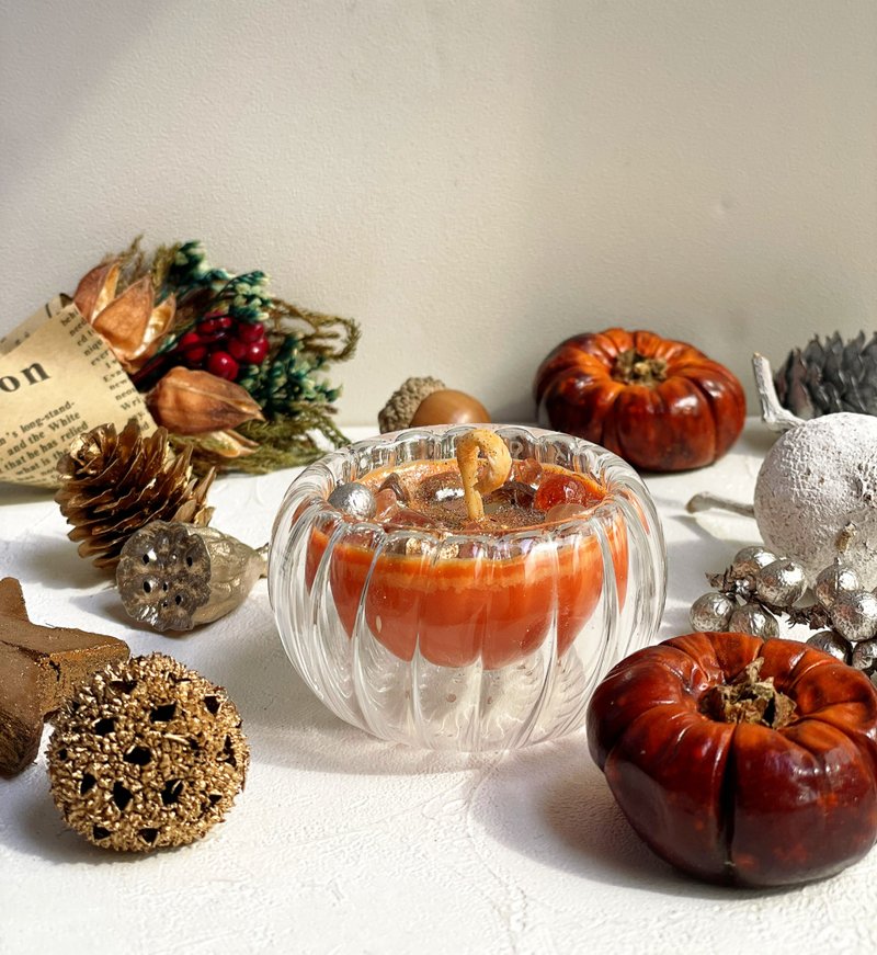 Grateful Heart Golden Gratitude Year-End Blessings Energy Candles Christmas Gifts - Candles & Candle Holders - Wax Orange