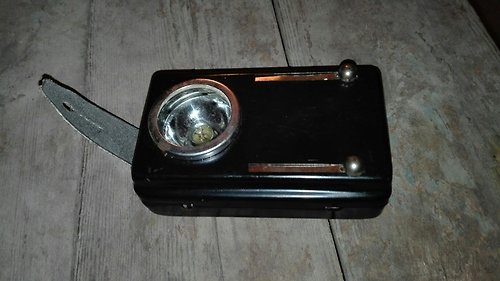 USSR Soviet Russian 2 color signal Flashlight Morse Vintage