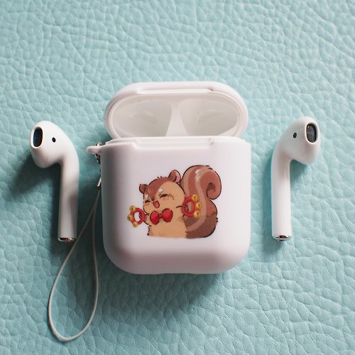 Powered By Hamsters 松鼠, 手搖鈴, Airpods 保護殼