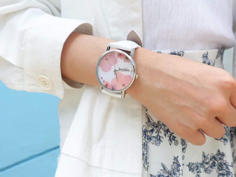 FH Flora Watch - Women's Watches - Plants & Flowers Pink