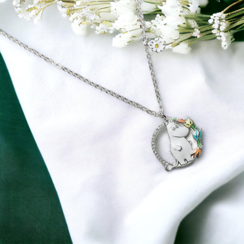 [Silver] Moomin pendant necklace - Necklaces - Sterling Silver 