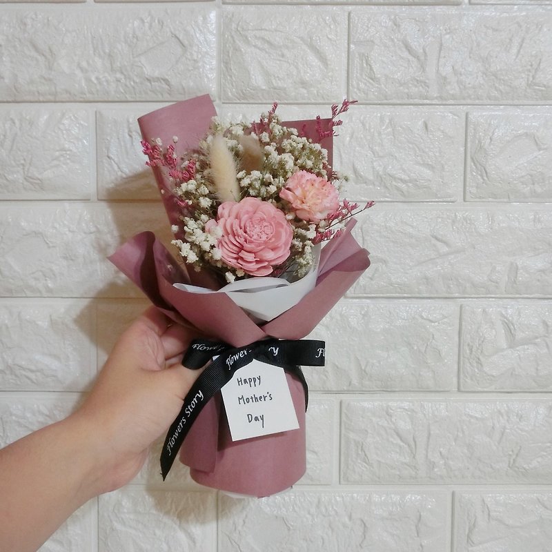 / Mother's Day Limited / Passion Grass Carnation Bouquet - Temperament - Plants - Plants & Flowers Pink