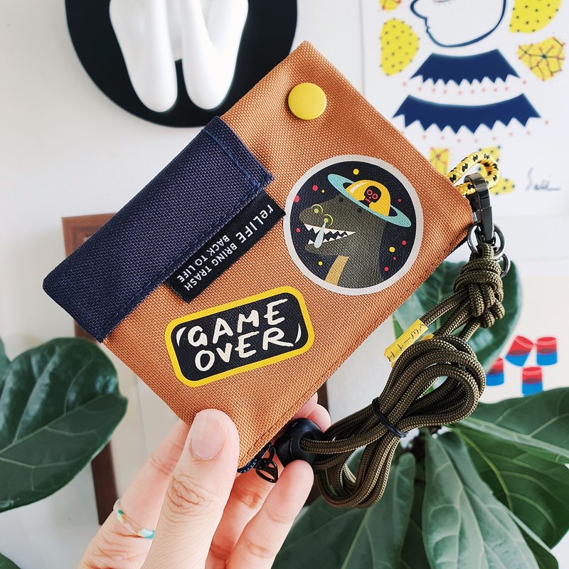 Hop relife camel wallet - 錢包/皮夾/長短夾 - 環保材質 咖啡色