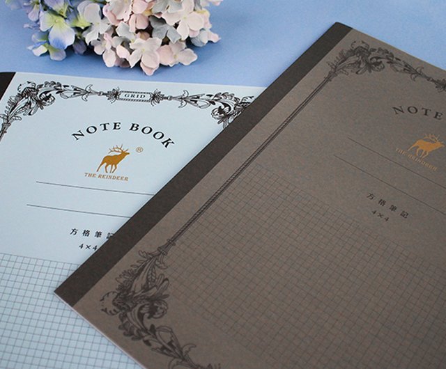 Chuyu A4/13K fixed page (square) notebook/turn over notes/notepad/fixed  page notes/32 sheets - Shop Chu Yu Culture Notebooks & Journals - Pinkoi