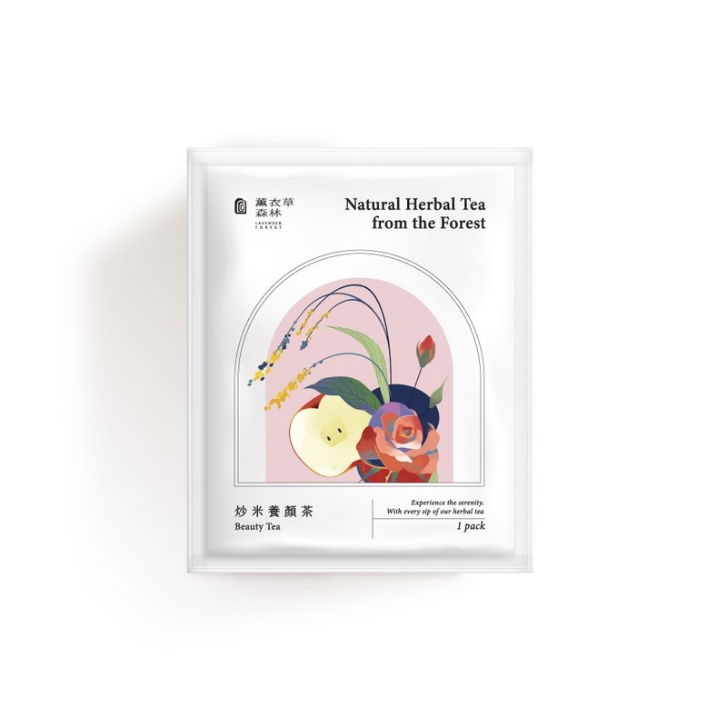 【薰衣草森林 Select】 炒米養顏茶7入組 | 香草茶 沖泡飲 蘋果 - 茶葉/茶包/水果茶 - 塑膠 