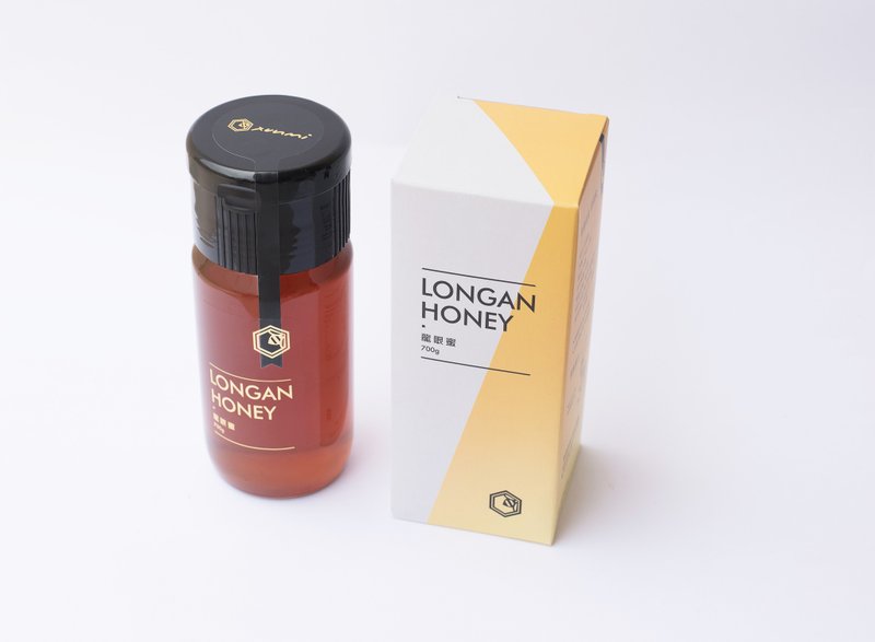 臺灣蜂蜜 l 龍眼蜜 700g - 蜂蜜/黑糖 - 玻璃 黃色