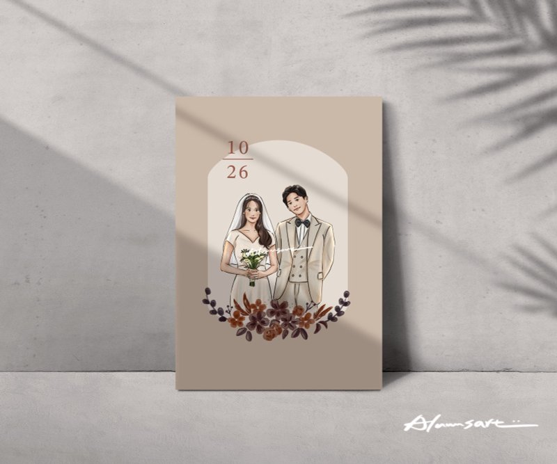 [Wedding Book Appointment Holder] aluuu public version/customized book appointment holder (like Yan Hui additional purchase item) - ทะเบียนสมรส - กระดาษ หลากหลายสี