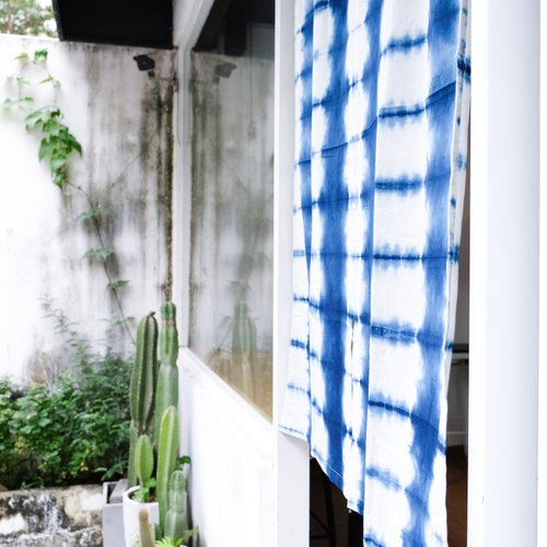 カーテン　リネン　和柄(竹) 0a57fb3b-0146-4e33-b870-