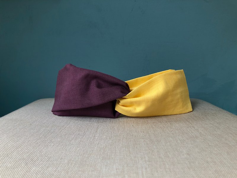 Two-color headband / Lakers / Contrast color