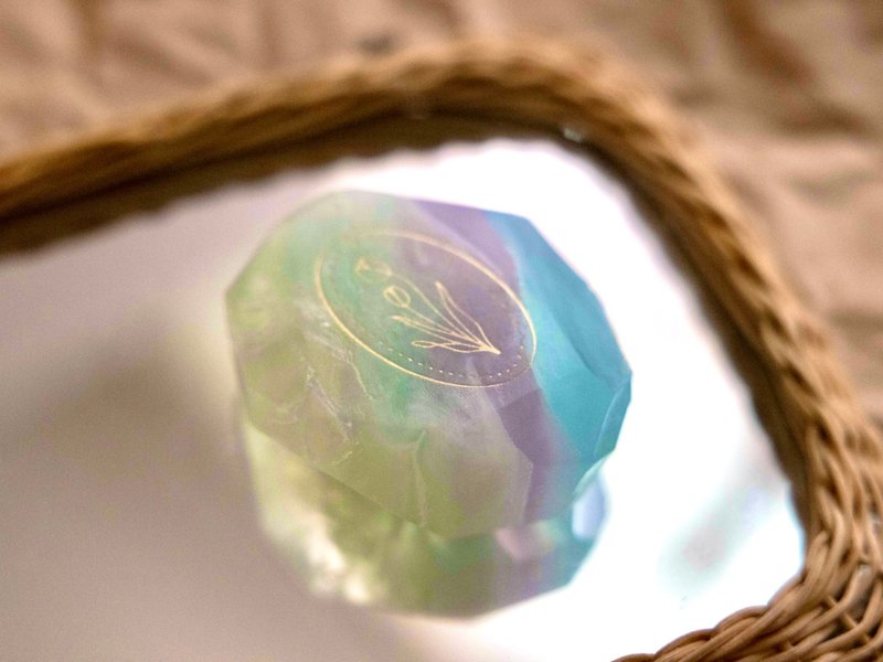 璀璨寶石皂禮盒 結婚禮物 生日禮物 - 肥皂/手工皂 - 其他材質 紫色