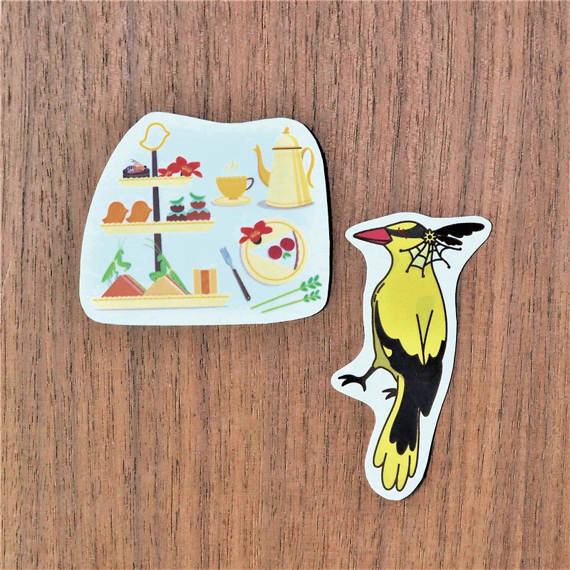 Bird Sticker | Oriole Lady | Private Kitchen Series