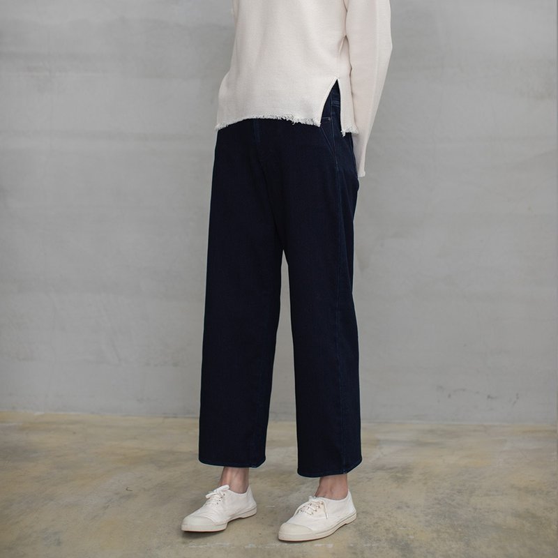 渾然自我內裡磨毛牛仔褲 Indie Soul Inside Brushed Jeans - 女長褲 - 棉．麻 多色