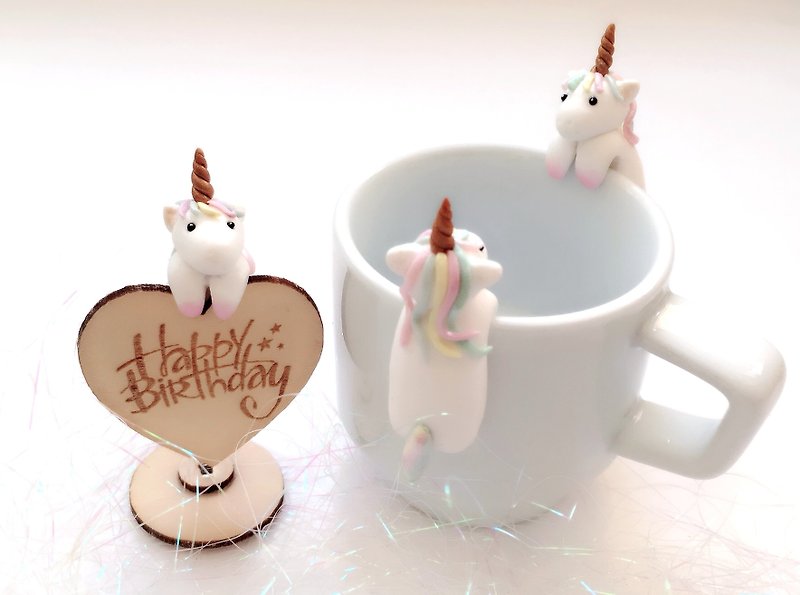 Unicorn Birthday Tag / Unicorn Tea Bag Holder