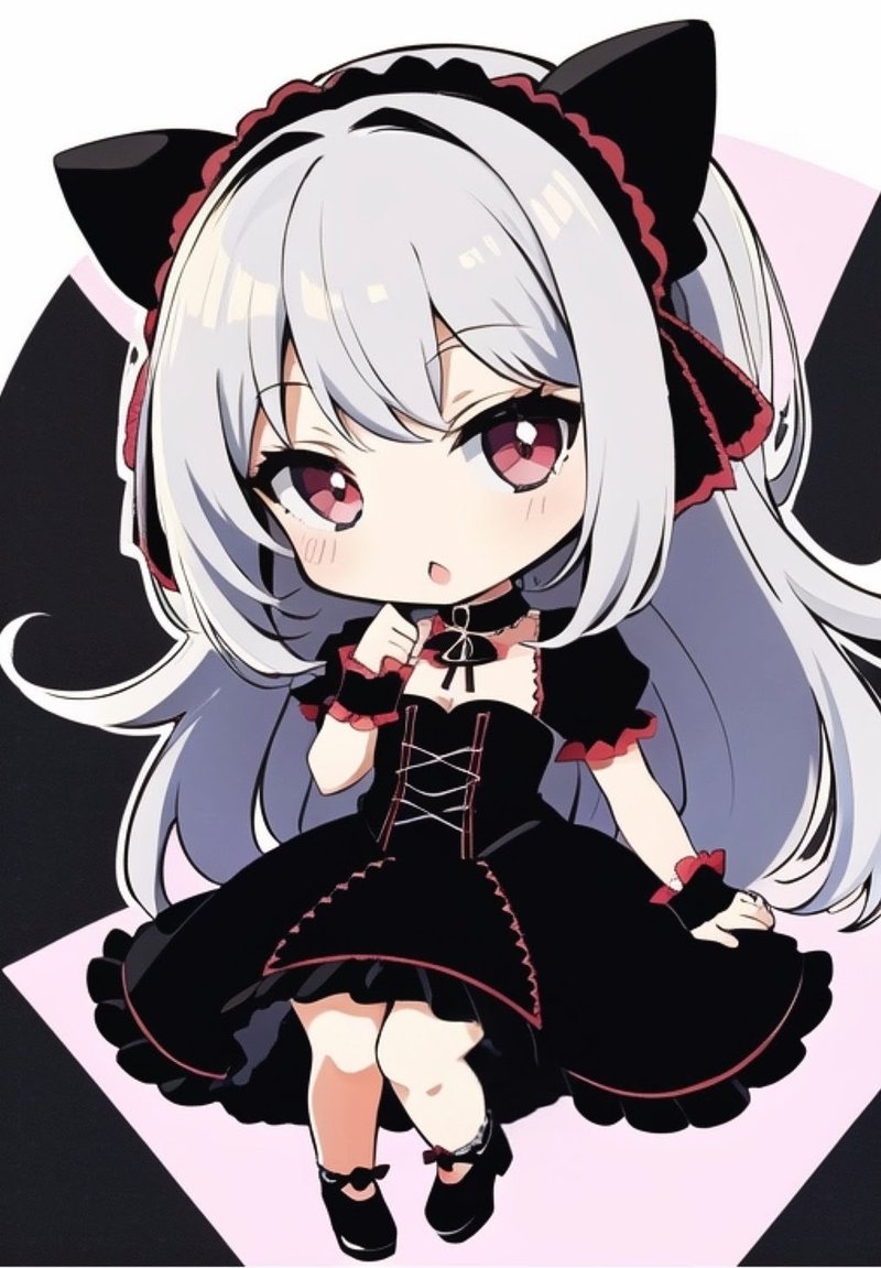 オリジナル人物ステッカー　No.364 - 貼紙 - 紙 