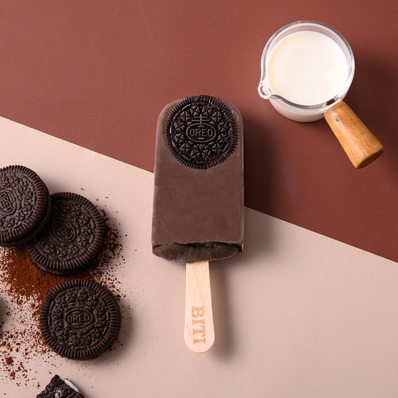 歐利歐巧克力 (8入) OREO 巧克力 巧克力牛奶冰棒 牛奶 巧克力冰 - 冰淇淋/冰棒 - 其他材質 