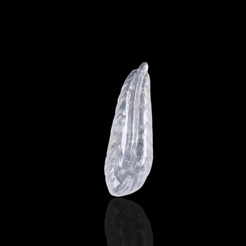 瓔珞珠寶盒 E.L.Jewelry Box 放光木拿玻璃種翡翠羽毛 | 裸石 | 天然緬甸玉A貨翡翠|送禮