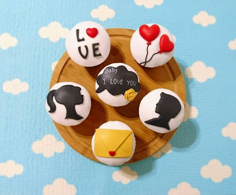 [Valentine's Day special] Baby I Love You series of exclusive lover cupcake - อื่นๆ - อาหารสด 