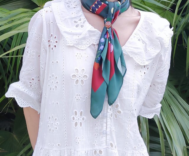 45R 大判スカーフ　HAND PRINTED 期間限定価格】45R 45rpm フォーティファイブアール 大判