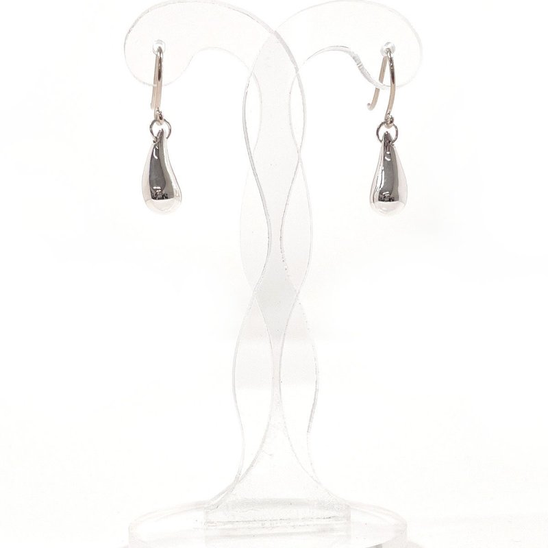 【日本直送 中古美品】ティファニー TIFFANY&Co. ピアス ティアドロップ エルサペレッティ シルバー925 - 耳環/耳夾/耳骨夾 - 純銀 銀色