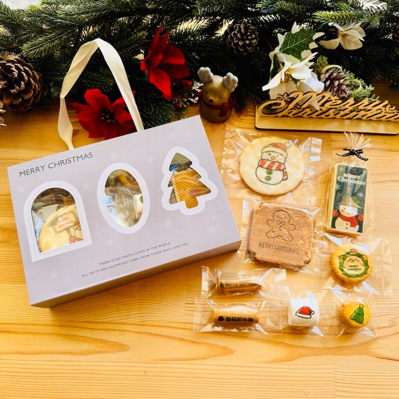 【交換禮物】限量 | 聖誕節L號綜合餅乾禮盒 - 零食/點心 - 新鮮食材 