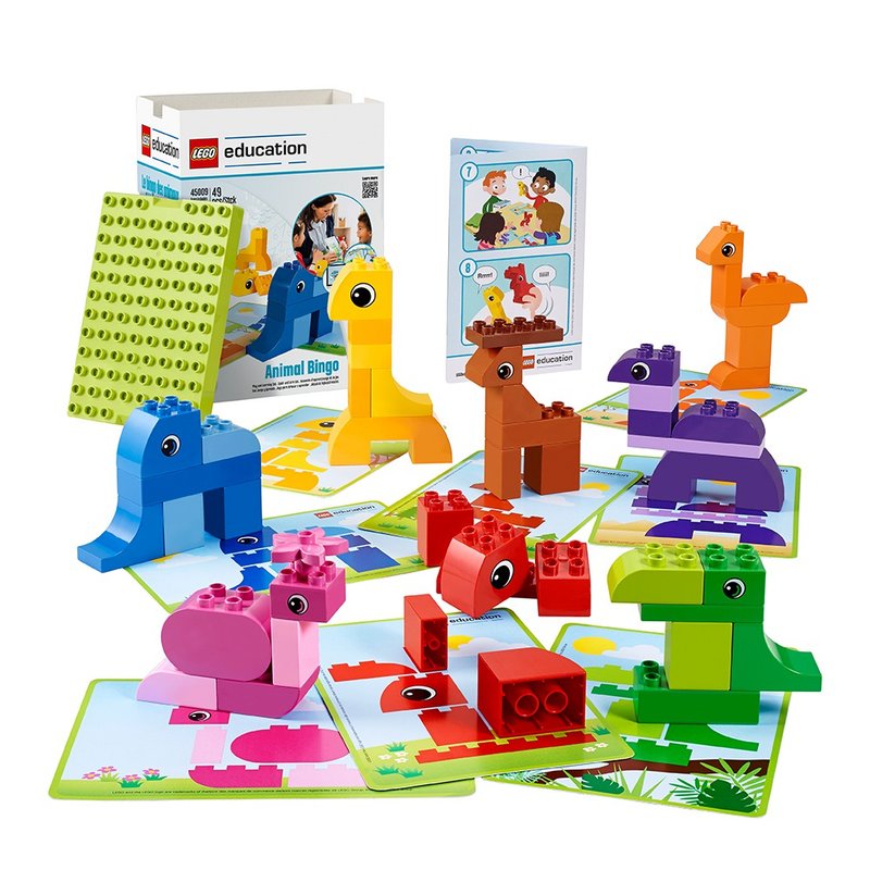 LEGO Education動物賓果遊戲-45009 - 其他 - 塑膠 多色
